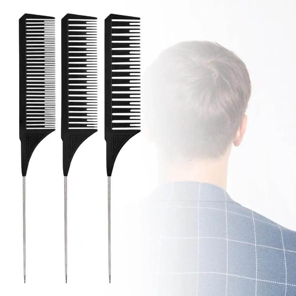 Hair Dyeing Trendy Comb Anti-static Good Toughness PC Tip-tail Highlighting for Stylist | Красота и здоровье