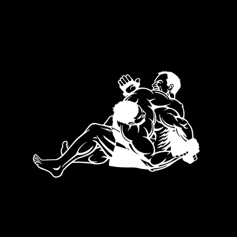 Автомобильная наклейка уникальная боевая дзюдо атлетика ПВХ декоративная