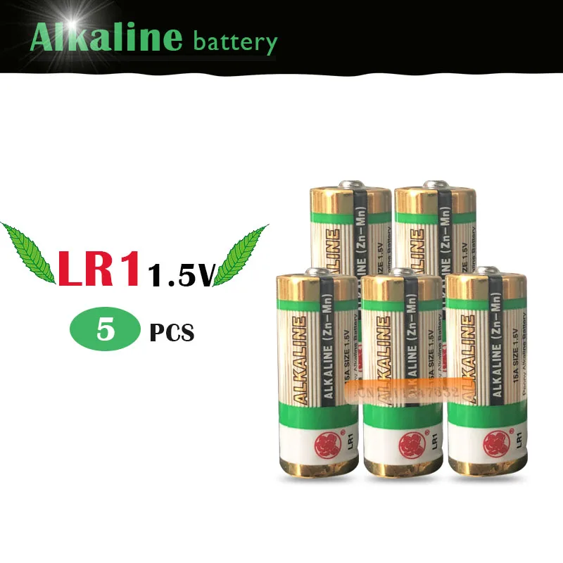 5 шт. щелочная батарея 1 в сухая модель LR1 N AM5 E90 sperker/bluetooth/плееры батарея|Батарейки|