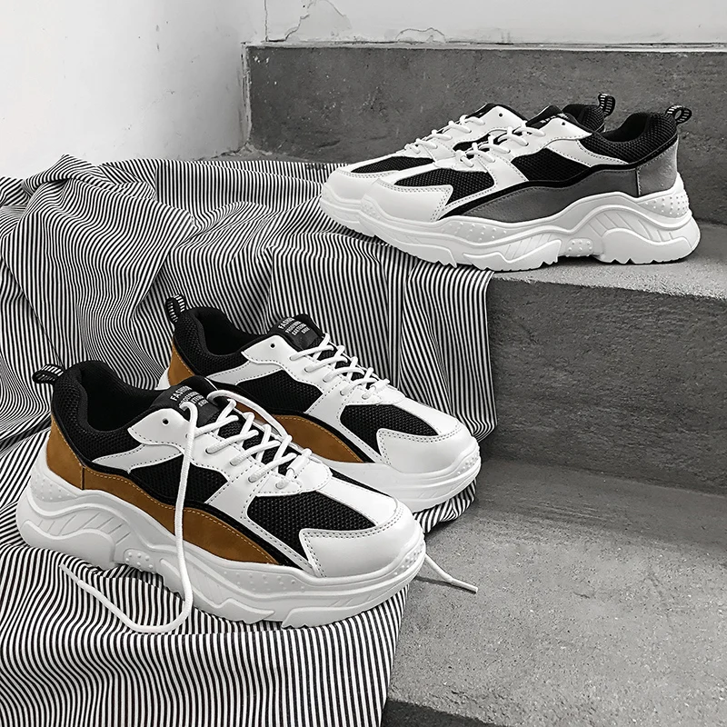 LUONTNOR/Новое поступление Обувь для бега увеличивающая рост Фирменный дизайн