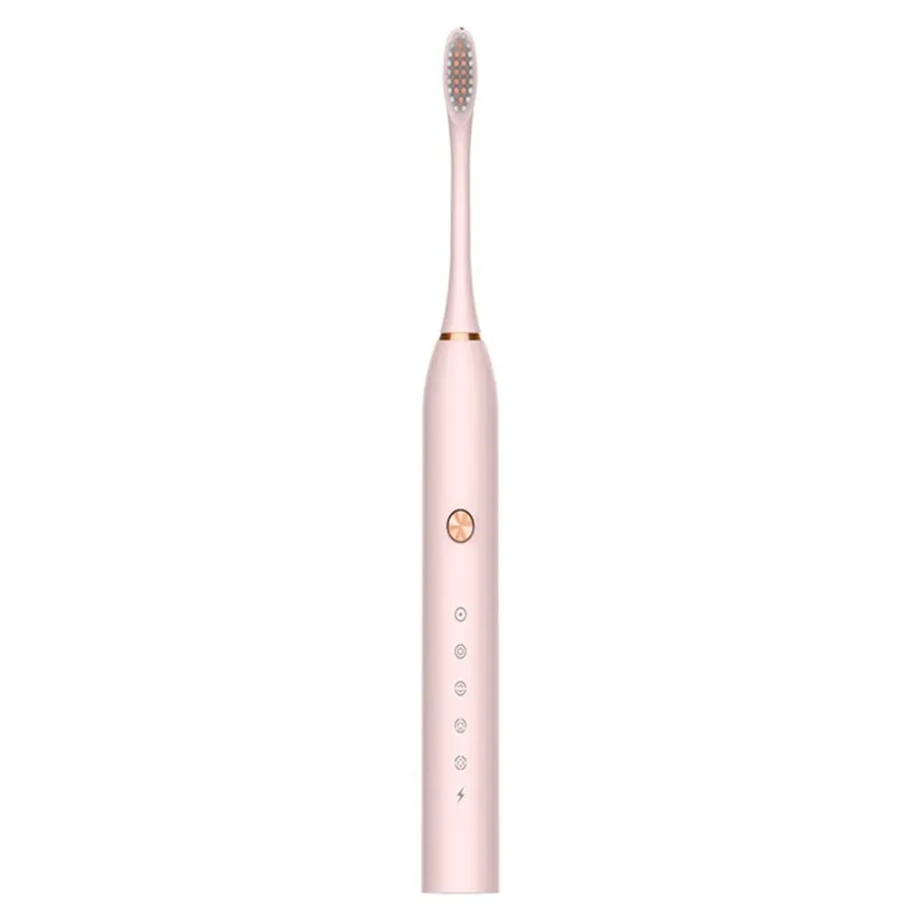 

Soft Toothbrush USB Charging Five-speed Waterproof Electric Toothbrush Household ABS Body Toothbrush For Adults