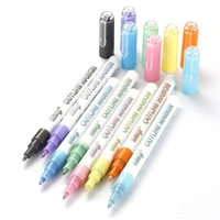 8 double line contour pens colored marker pens calligraphy and painting gifts writing supplies for students and children