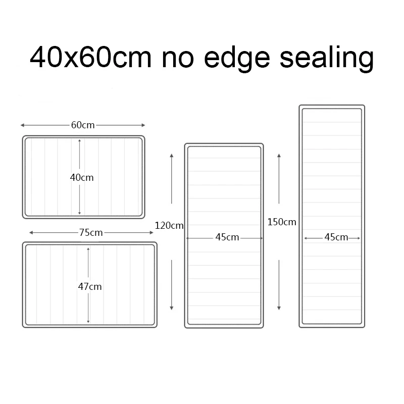 Quality Kitchen Carpets PVC Leather Floor Mats Tatami Waterproof Oil proof Kitchen Rugs Large Floor Carpets Doormats Bedroom