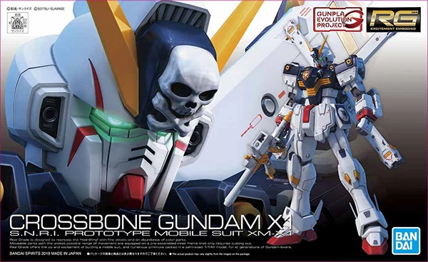 

BANDAI GUNDAM RG 31 1/144 CROSSBONE X1 модель Gundam детская сборка робот аниме экшн-Фигурки игрушки