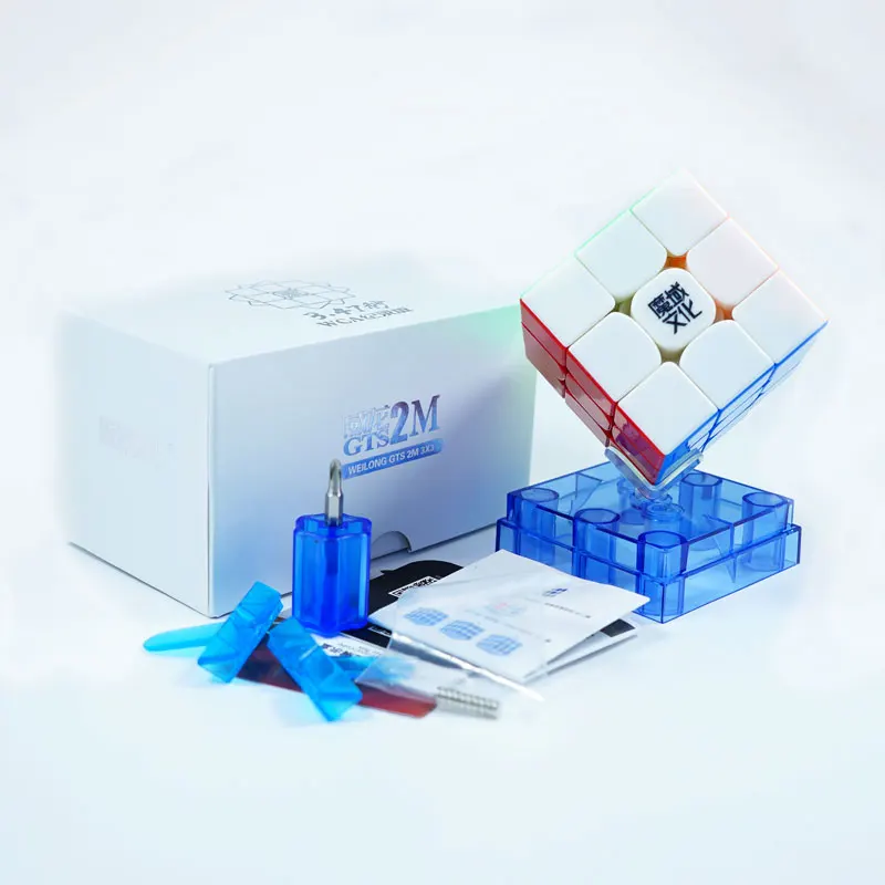 GTS2M WCA stickeless MoYu Weilong GTS 2 M/Weilong GTS2 M/Weilong GTS2M скоростной куб Weilong GTS 2 Magico pprofessional игрушки для детей - Цвет: GTS2M WCA stickeless