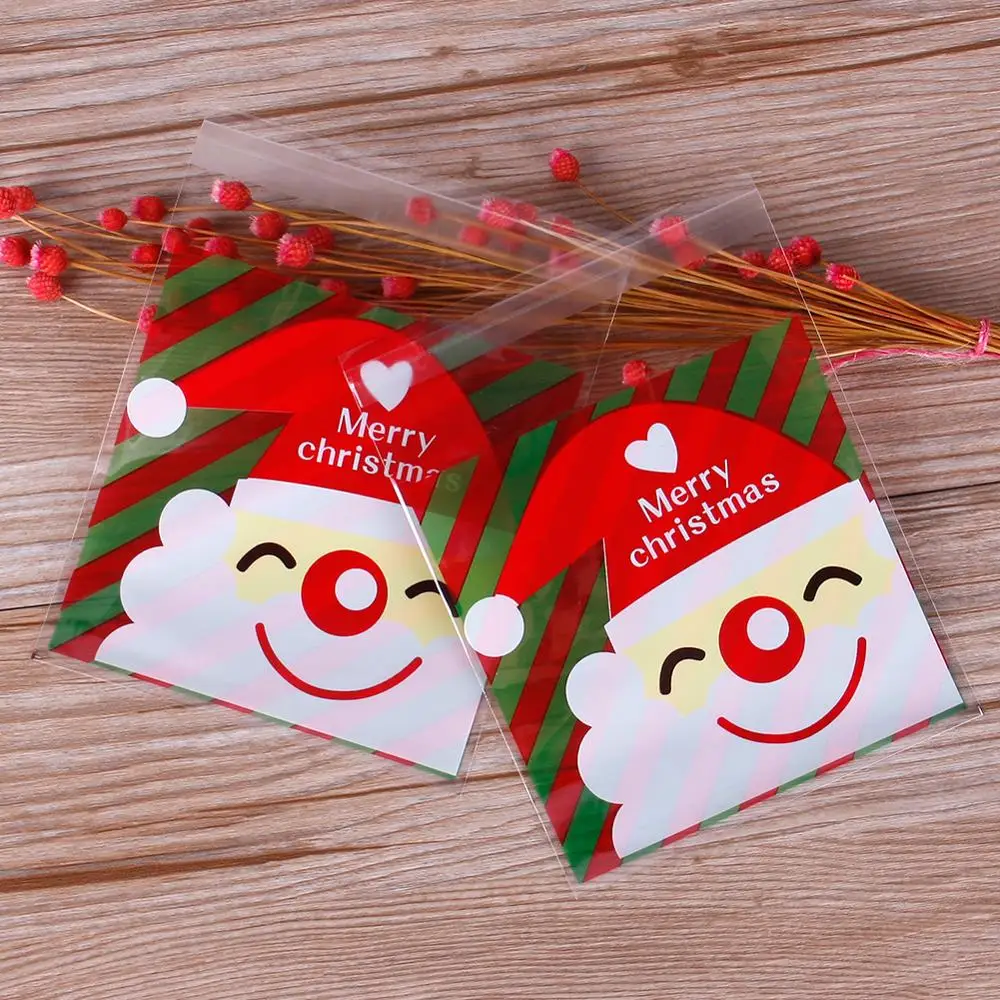 Новинка 100 шт милые большие зубы пасть чудовища пластиковый пакет для печенья на