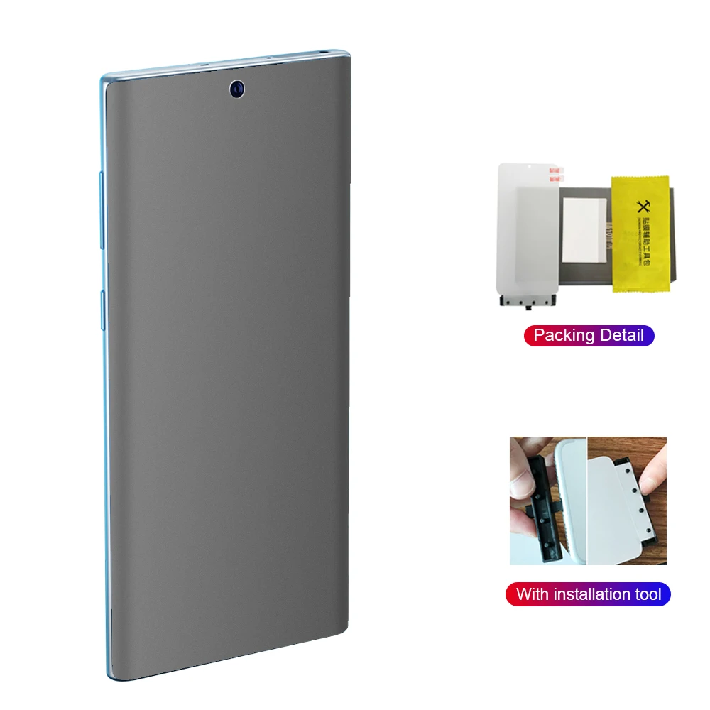 Матовая пленка с полным покрытием Гидрогелевая мягкая защитная для экрана Samsung