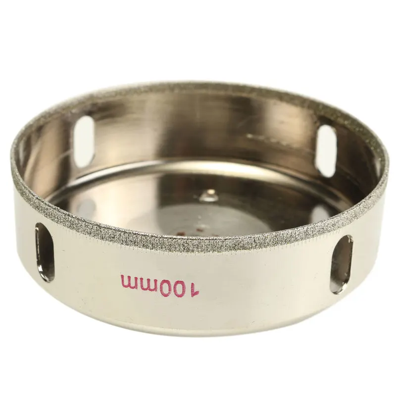 100 мм Гальваническое алмазное сверло отверстие пилы с покрытием каменной кладки