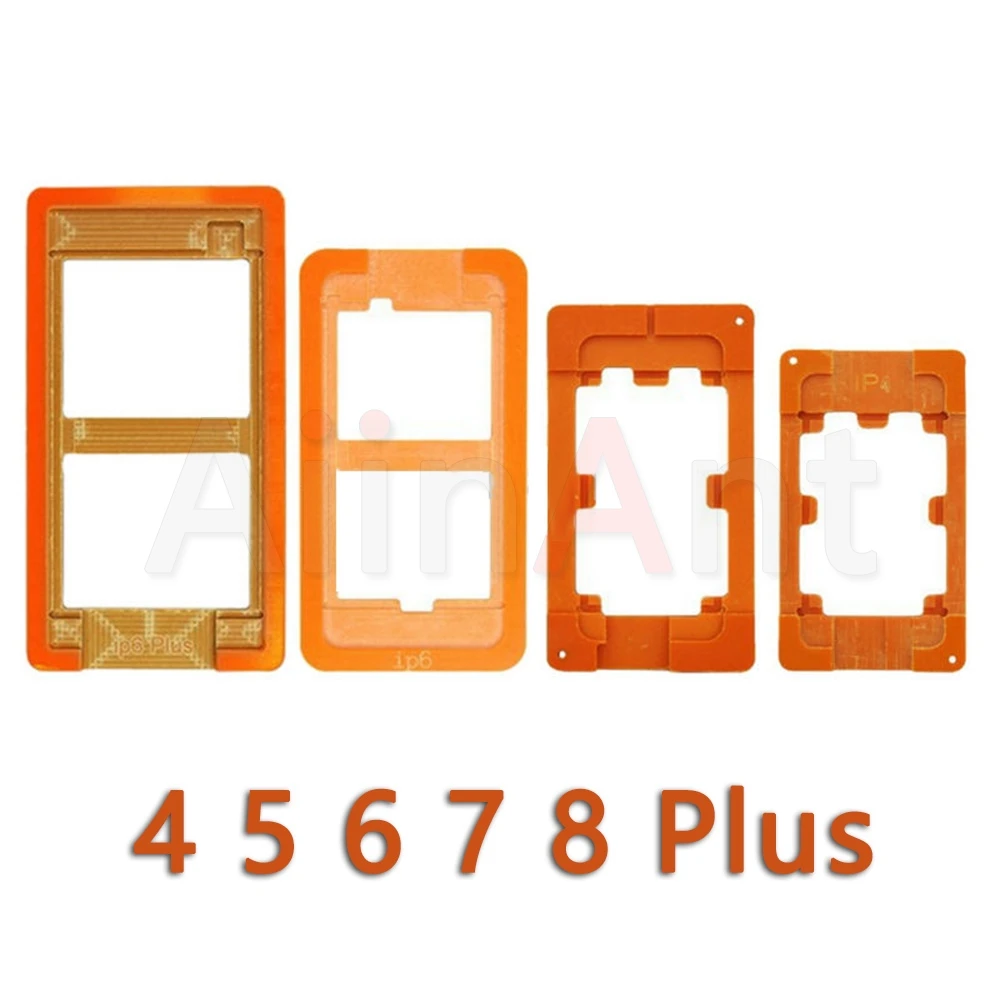 Пресс-форм ЖК для iphone Экран Стекло Дисплей 6 6s 7 8 Plus УФ LOCA Клей пресс-формы Iphone 4 4s 5 5S