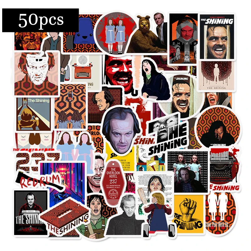 50 шт. водонепроницаемые наклейки для багажа ноутбука скейтборда телефона