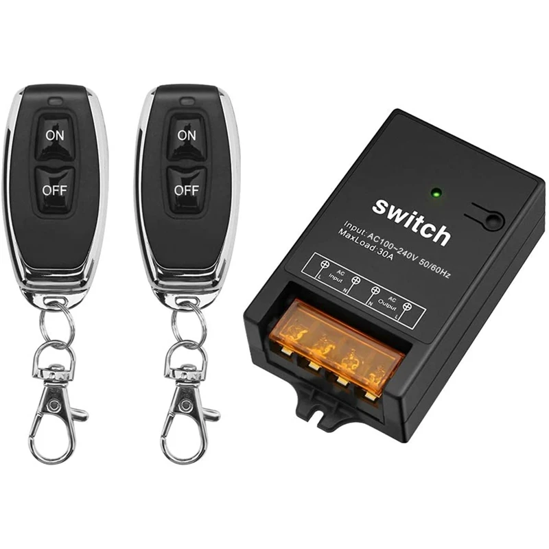 Беспроводной дистанционный реле переменного тока 110-240 В беспроводной