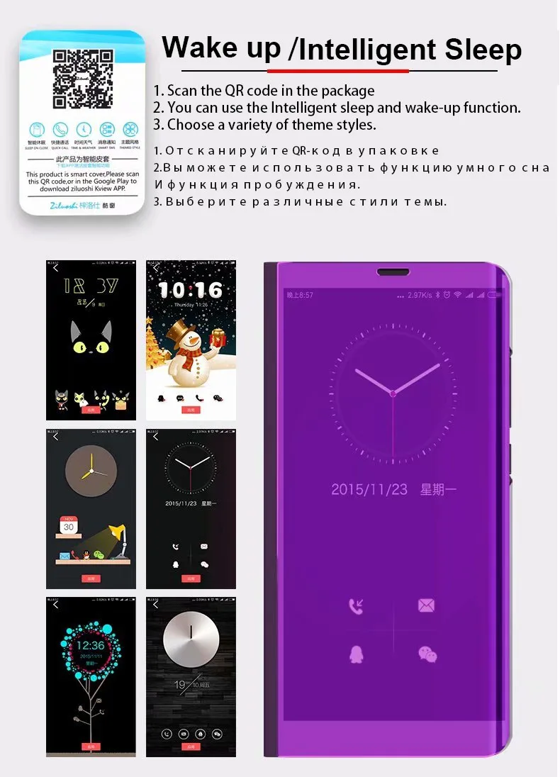 Легкий флип-чехол для Huawei P30 Pro P20 Lite P10 Защитные Чехлы с функцией сна/пробуждения P
