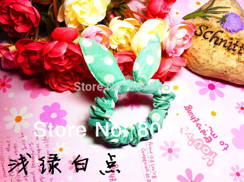 

(Min order $10)Colorful flower hairband for women/girl ponytail holder elastic hair band ties hair accessory HB17 50pcs/lot