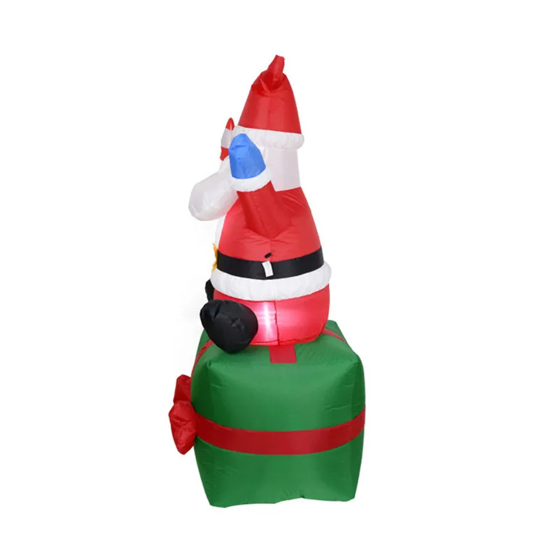Надувной светильник Санта Клаус Рождественское украшение садовые надувные