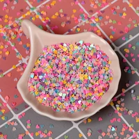 20gbag love heart 3mm pvc confetti glitter sequins for crafts nail art decoration paillettes sequin diy sewing accessories gir