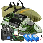 500 м камуфляжная Беспроводная GPS рыболовная приманка лодка 3 катапульта Hoppers LCD Fishfinders с датчиком сонара детская игрушечная лодка с дистанционным управлением