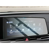 ruiya for elantraavante cn7 2021 10 25 inch car navigation display screen protector auto interior accessories tempered film
