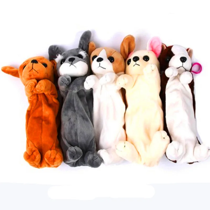 

MIRUI Мультяшные Животные Плюшевый Чехол-карандаш Kawaii Собака Щенок пенал сумки Estuche Escolar Estojo Escola Trousse учебный пенал