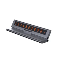 car parking card stop sign car move phone number card luminous display privacy protection high temperature resistance