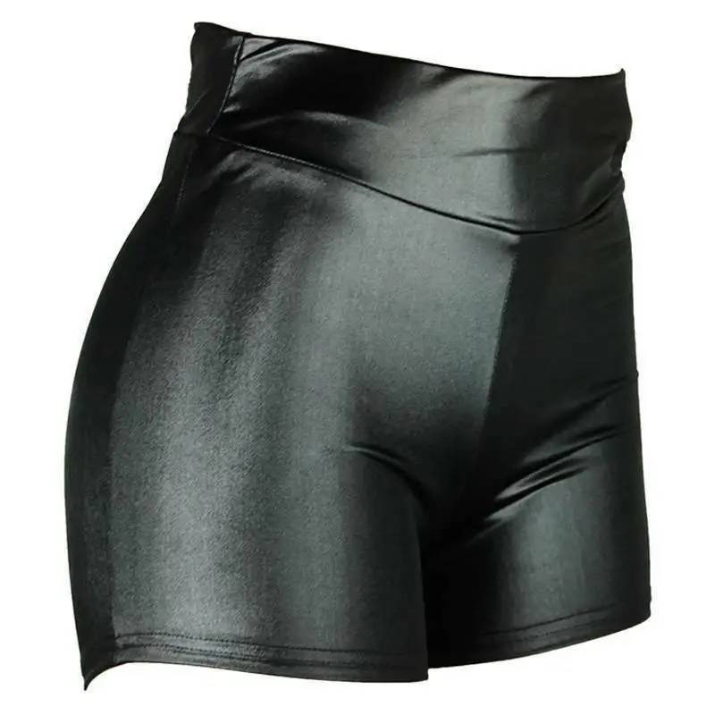 

Women Shorts Hot Pants Faux Leather Sexy Summer Stretchy Travel Party Clubwear