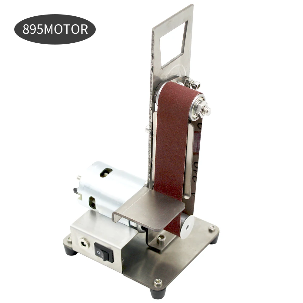 Вертикальная ленточная шлифовальная машина мини шлифовальный ленточный