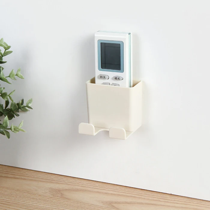 Lovely Remote Control Holder Organiser Storage Caddy Smart TV Holder Home Wall Mount XH8Z
