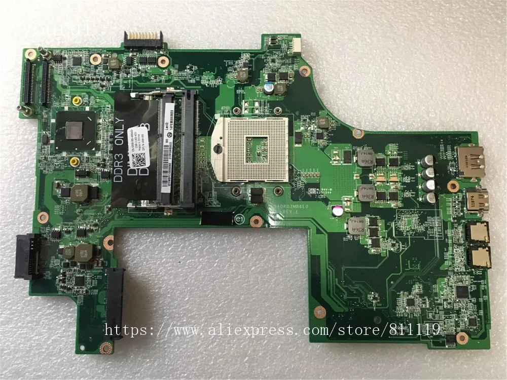 

Yourui для Dell V3750 Laptopmotherboard CN-089X88 089X88 89X88 DA0R03MB6E0 DDR3 полностью Тесты работы