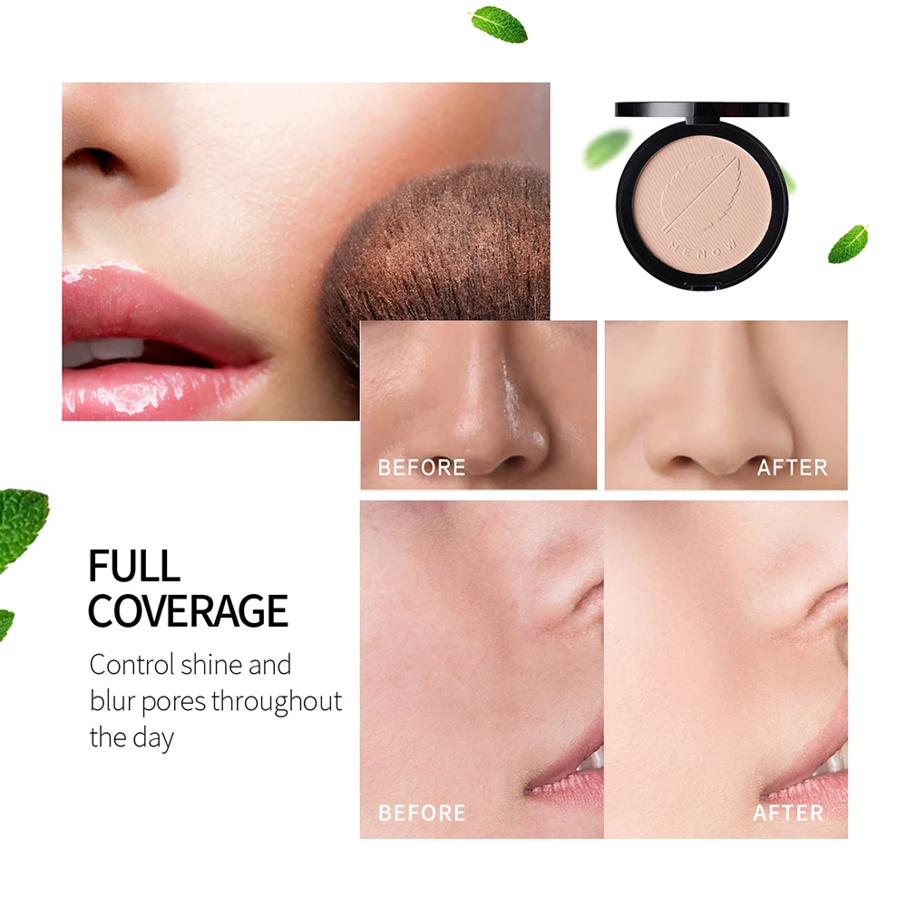 Мягкая полупрозрачная компактная прессованная пудра 11 цветов контурная Палитра