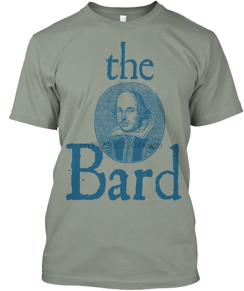 Мужская футболка Ограниченная серия Бард рубашки! Для женщин |