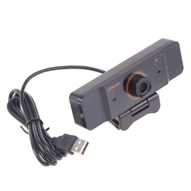 

2K Streaming High Definition Webcam USB Desktop Advanced Autofocus Web Camera for Gamer Laptop PC Computer