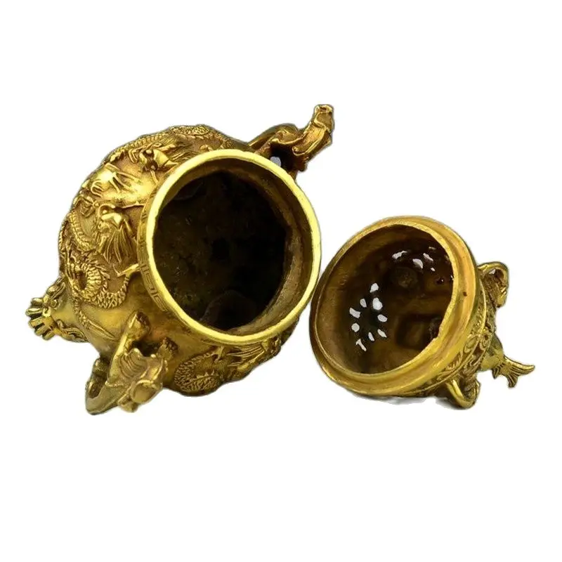 Латунная курильница Tengu медная тарелка счастливый городской дом украшение