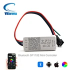 Bluetooth-Контроллер SP110E совместимый с пиксельной подсветкой WS2811 WS2812B SK6812 RGB RGBW APA102 WS2801 Пиксельная Светодиодная лента приложение