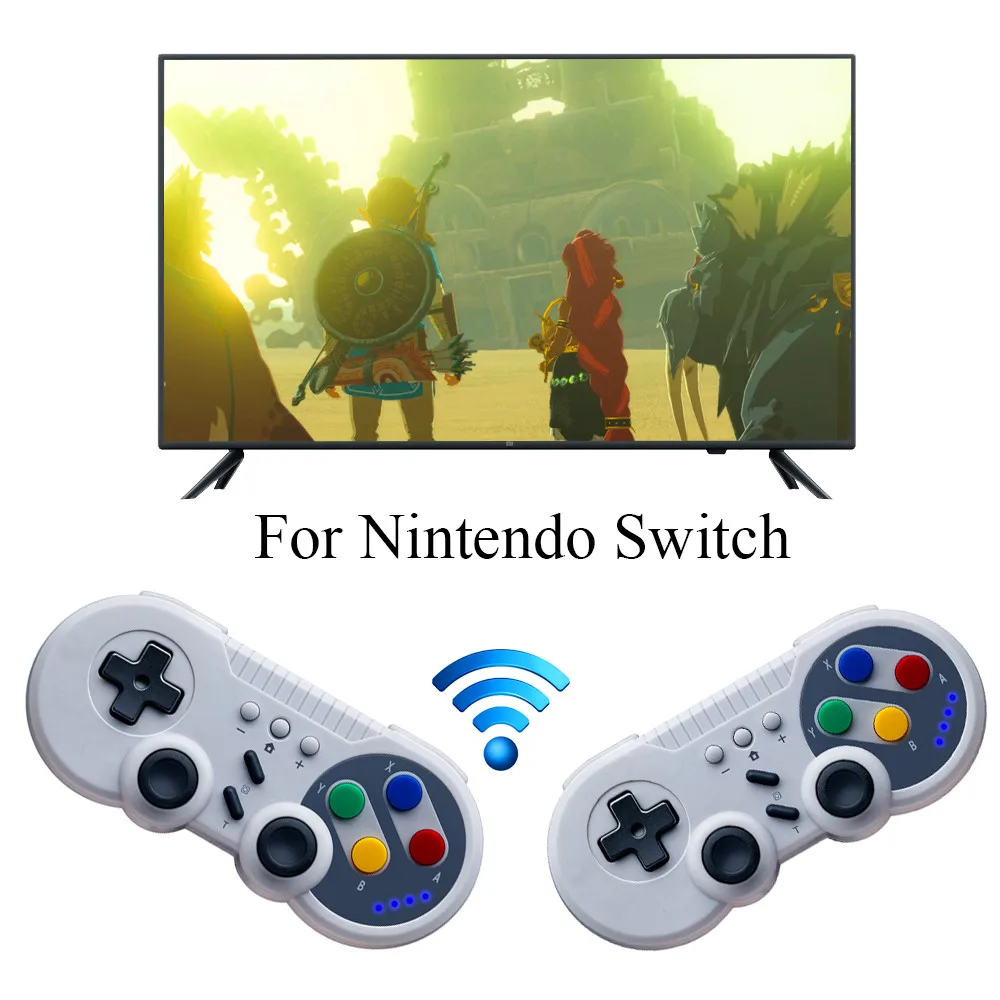 Новый беспроводной Bluetooth геймпад контроллер джойстик для Nintendo Switch Windows Mac OS Android