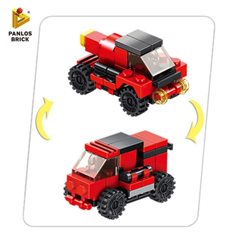 Строительные блоки пожарные строительные городской автомобиль полицейский