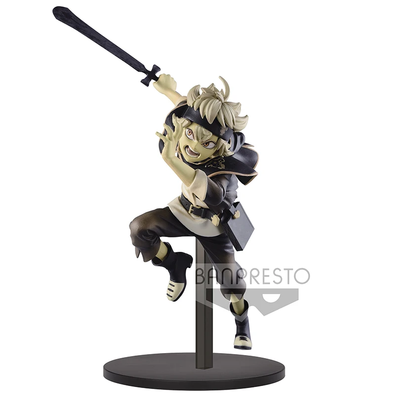 

In Sotck Black Clover Original Banpresto DXF Asta Yuno 15Cm Collection Action Anime Figure Model Kids Toys Gift