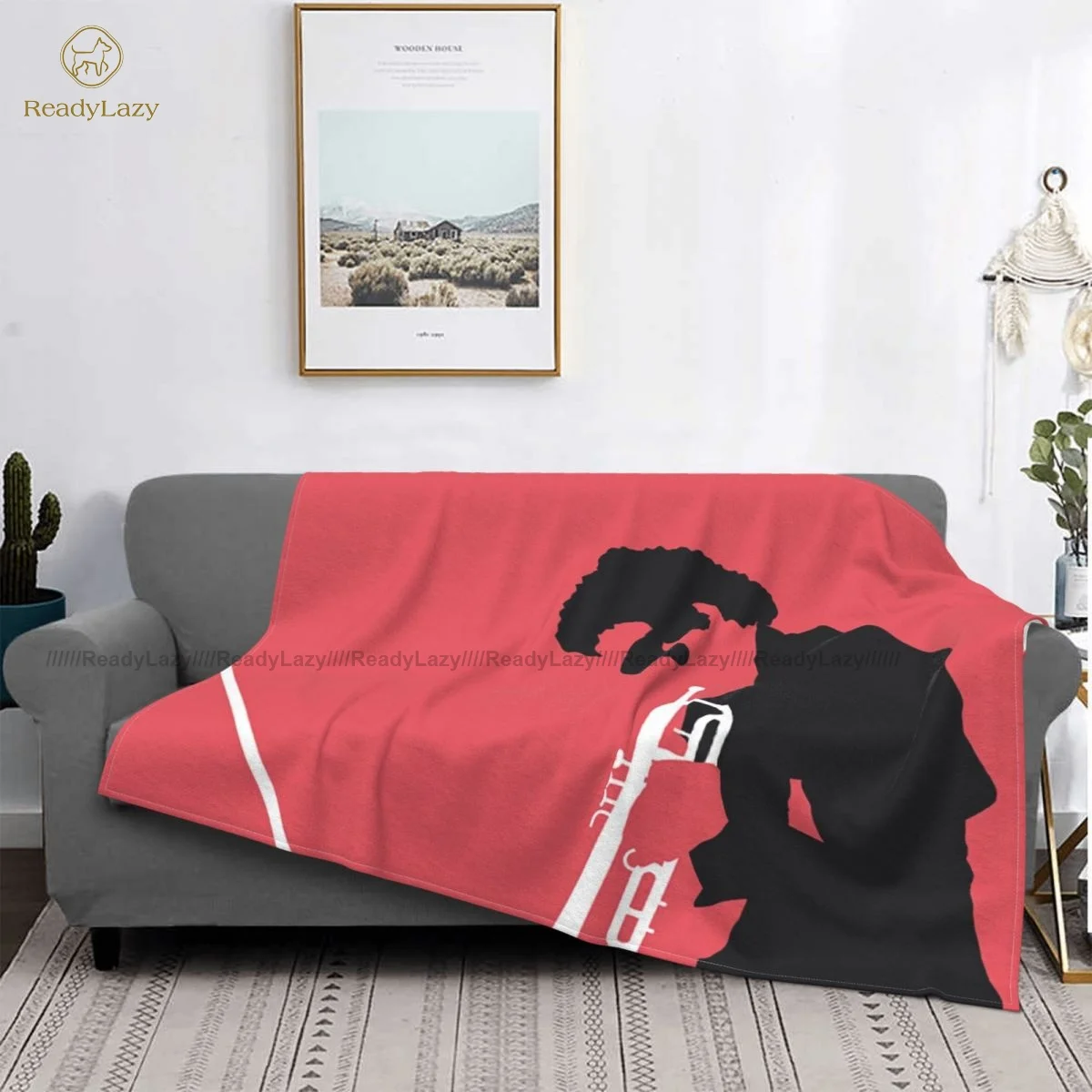 

Miles Davis Blanket Comfy Fleece Blanket Camping Super Soft Fashion Bedspread
