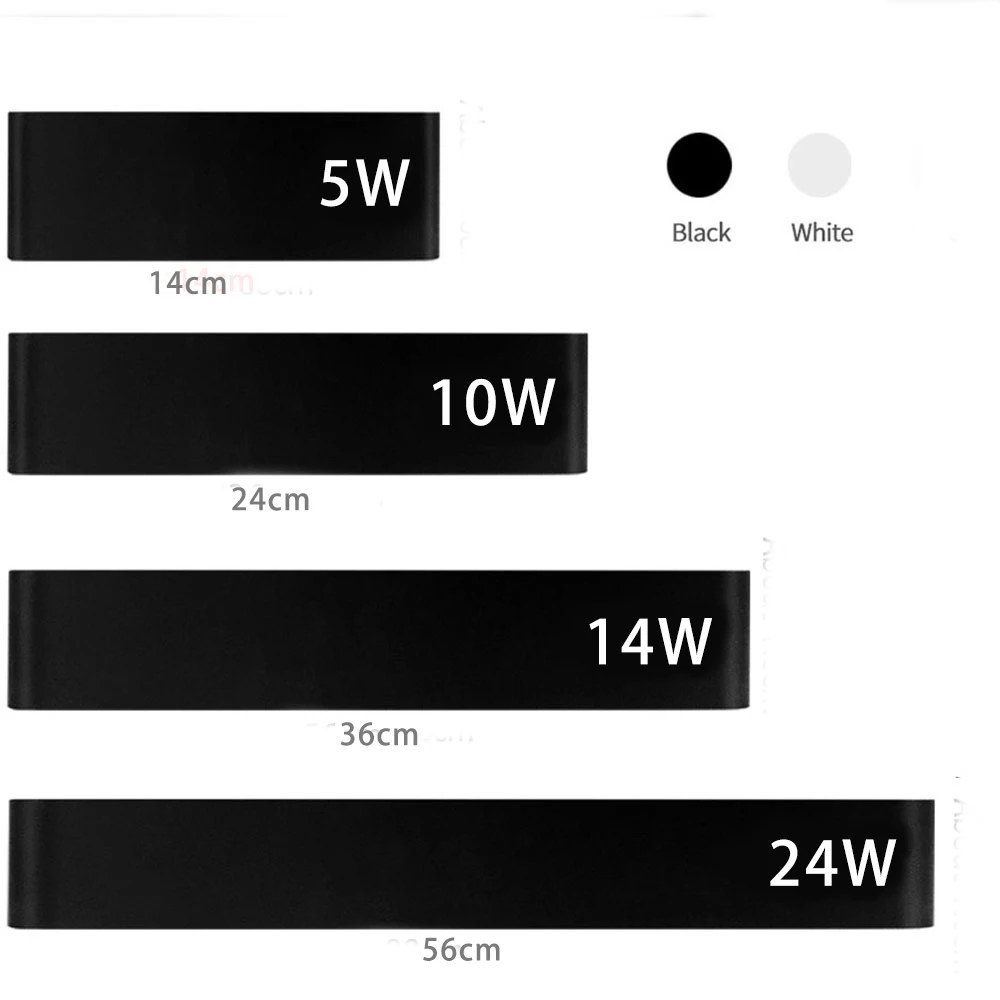 Современный светодиодный настенный светильник минималистичный внутренний бра