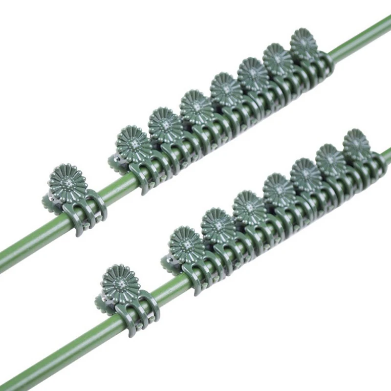 50/100 шт. многоразовые зажимы для садовых растений | Дом и сад