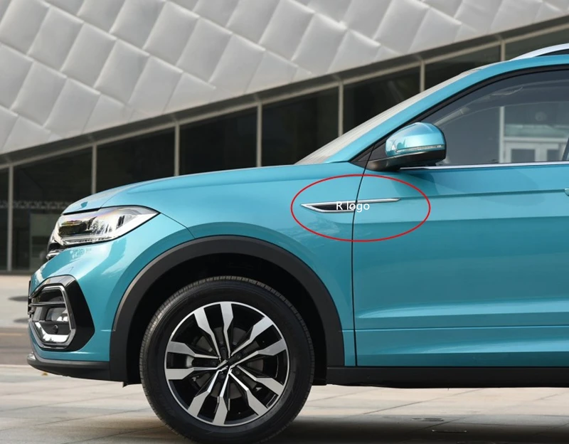 Для VW T-cross Tcross 2019 Автомобильная оригинальная эмблема для боковых крыльев и дверей