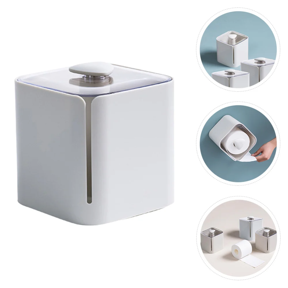 

Household Toilet Tissue Box Unique Roll Paper Box Wall-mounted Tissue Box