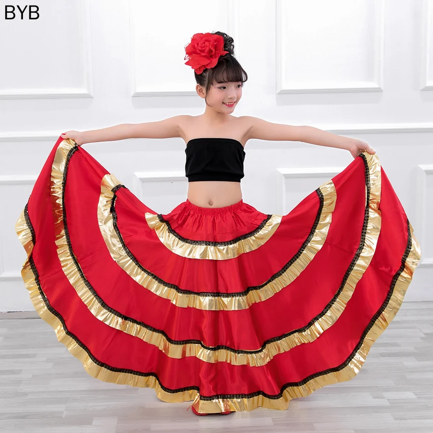 Цыганский стиль принцесса девушки танец живота костюмы испанская традиционная