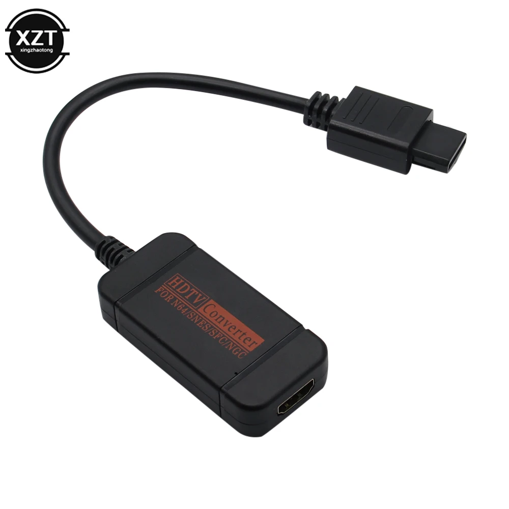 

720P HDMI-compatible Switch Converter To HDTV Video Cable Convenient Splitter For NGC N64 SNES SFC Game Console Conversion