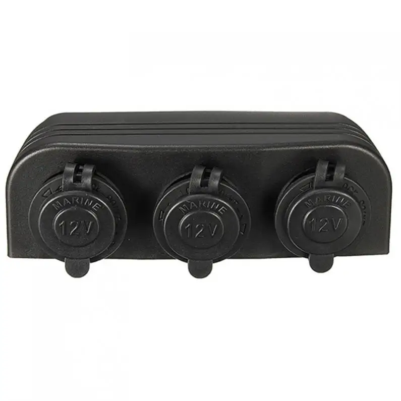 Водонепроницаемый разветвитель для прикуривателя 21 мм с 2 винтами|Кабели