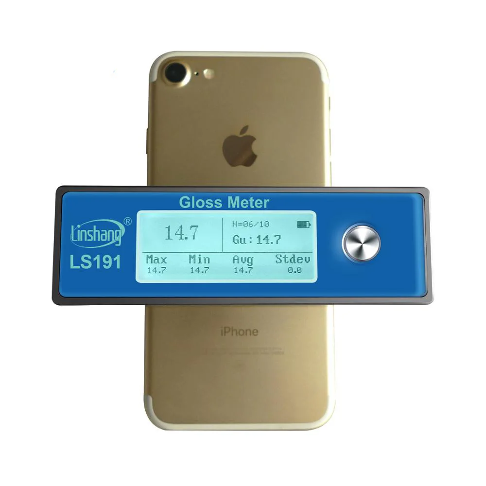 

LS191 Gloss Meter Sheen tester with Angle 60 degrees 0-200Gu for ceramic glossiness coating sheen Plastic Glossmeter