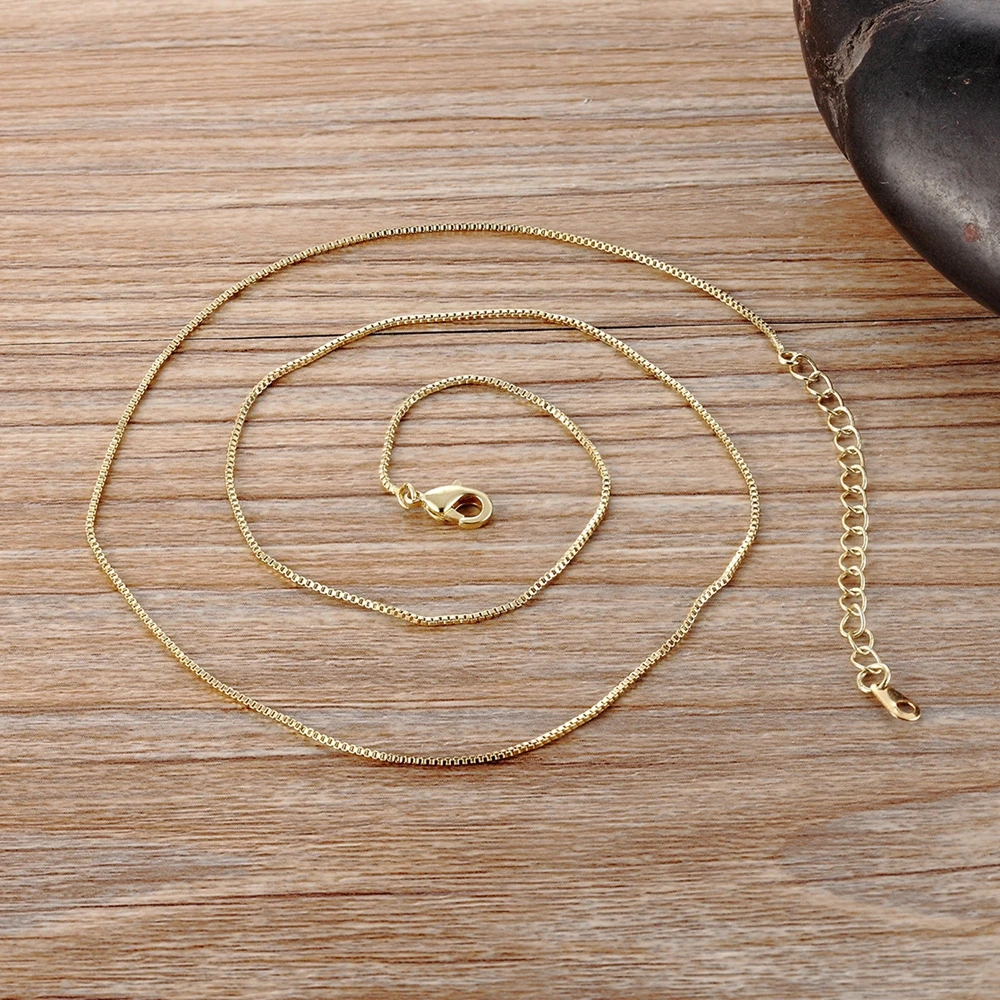 Цепочки Nidin из меди и циркония 3 цветов для изготовления ювелирных изделий |