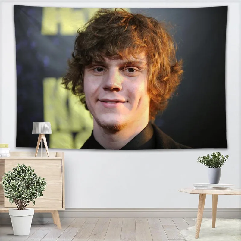 

Высококачественный гобелен Эвана Питера, настенный подвесной гобелены, ткань с принтом для гостиной, декоративное настенное одеяло 0511