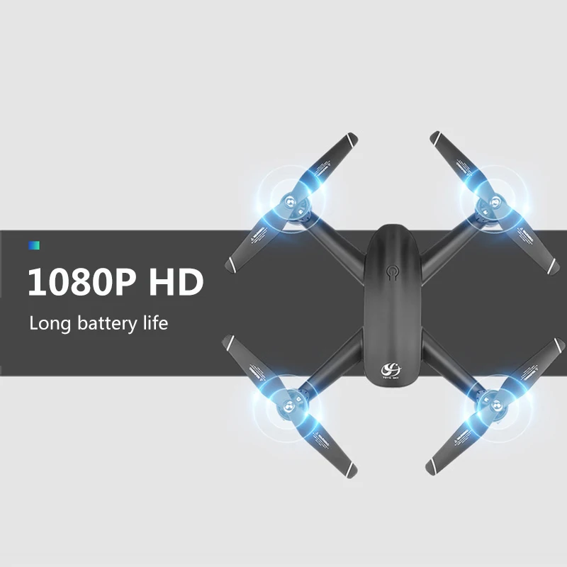 Новый S165 Дрон 4k HD камера 1080p оптическое положение потока двойная gps Квадрокоптер 25