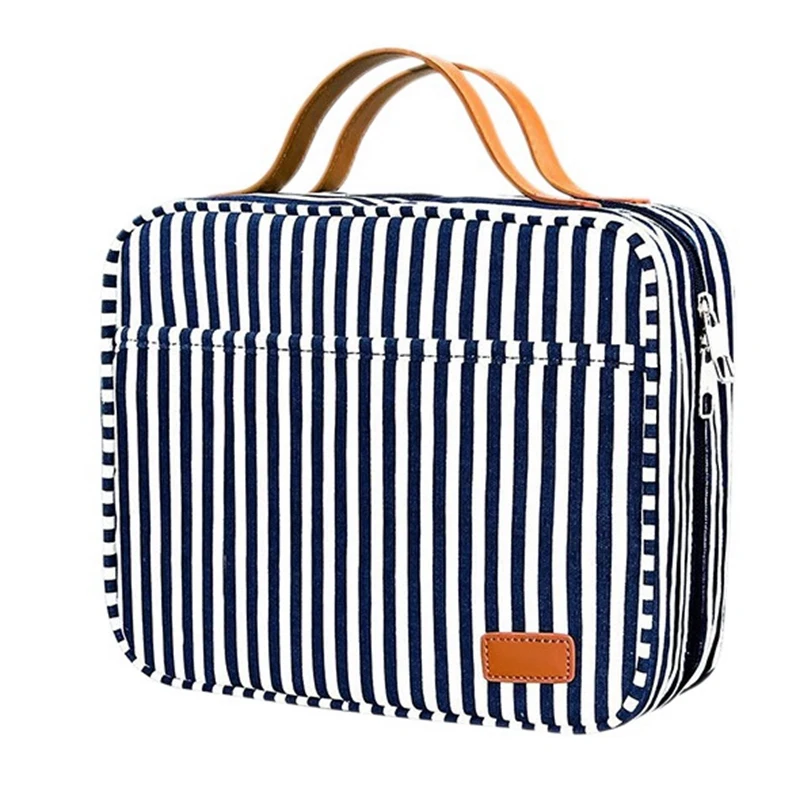 

Вместительная косметичка, дорожная косметичка, водонепроницаемая сумка для хранения туалетных принадлежностей, дорожный набор для хранен...