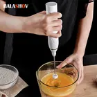 Портативный Электрический пенообразователь, перезаряжаемый пенообразователь, высокоскоростной кухонный смеситель для напитков, кофе