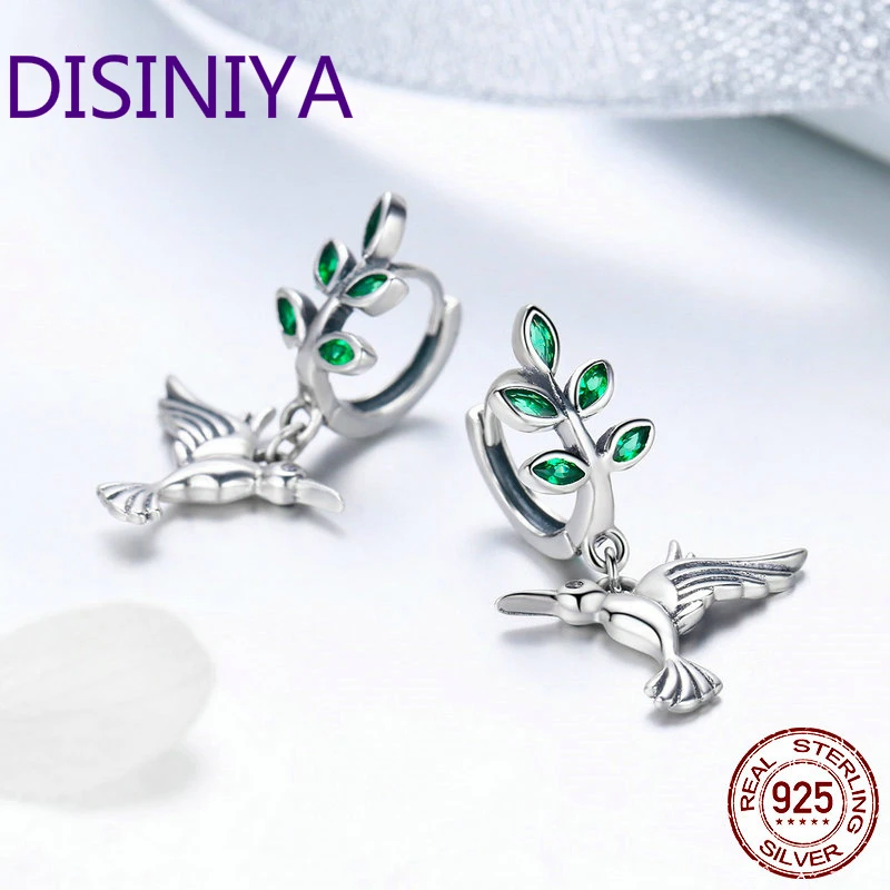 Модные женские серьги-гвоздики из серебра 100% пробы | Украшения и аксессуары